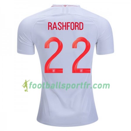 Tenue Angleterre Rashford 22 Domicile Coupe du monde 2018 Maillot de Foot